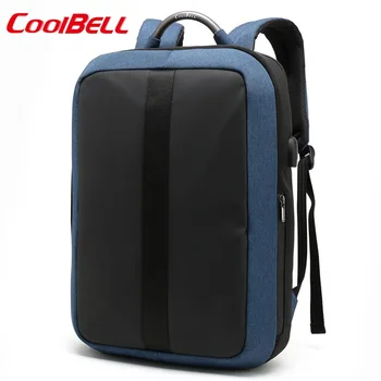 

Cool Bell fashion casual Laptop bag Business package 15.6inch computer Bag Backpack Single shoulder bag handbag free shipping