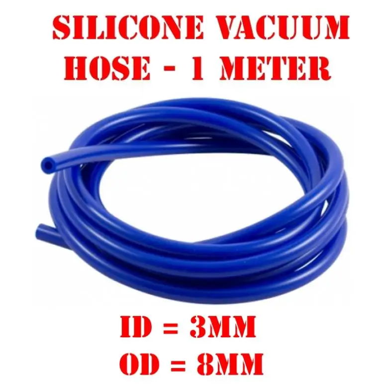 ONE METER PRICE 3MM x 8MM Silicone Vacuum Hose Tubing Silicone Pipe For