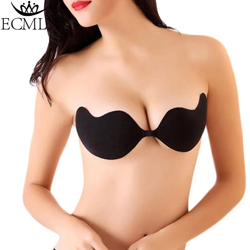 Fly Bra Strapless Silicone Push Up Invisible Bra Self Adhesive Backless