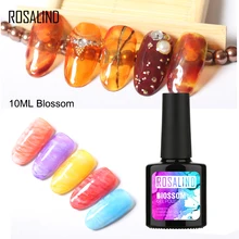 ROSALIND гель 1 S гель для ногтей 10 мл цветение Отмачивание лака Полупостоянный лак для ногтей для нового маникюра DIY гель Лаки