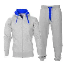 Модные мужские повседневные комплекты из двух предметов черная Высококачественная хлопковая толстовка с капюшоном и длинными рукавами% длинные штаны тонкая мужская одежда