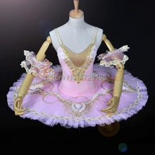 Розовые балетные пачки для взрослых, танцевальные костюмы, распродажа, Детские балетные пачки для выступлений, юбки для репетиций, юбки-пачки на заказ, AT1023