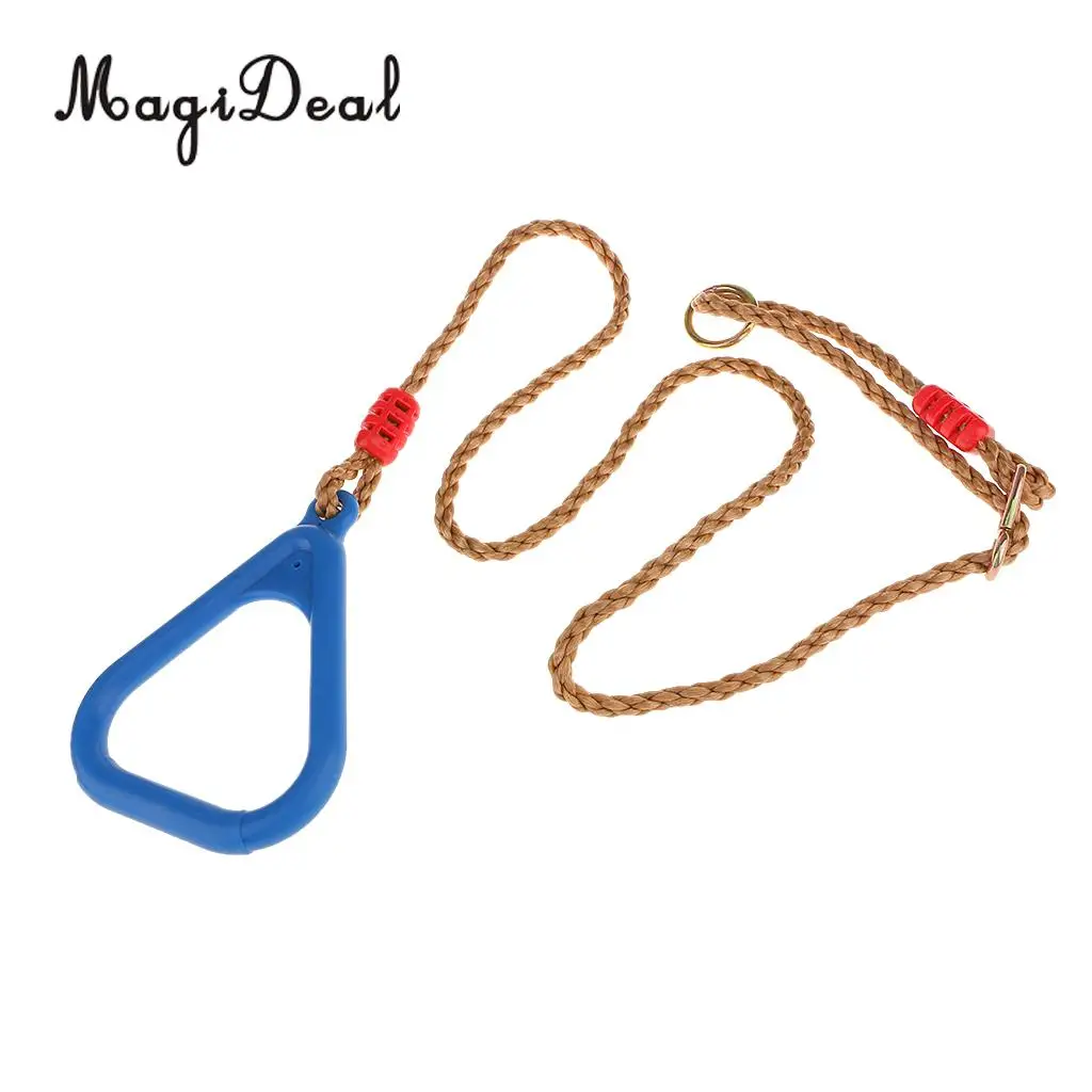 Outdoor Sports Gym Plastic Strength Training Rings w/ Straps Buckles Fitness Tool for Running Yoga Fitness Equipment
