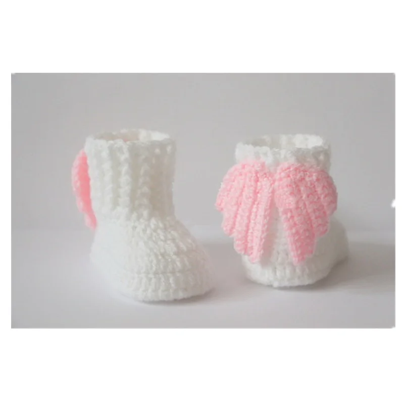 free-shipping-Crochet-baby-booties-baby-shoes-winter-boots-socks-wings-angel-white-pink-baby-shower.jpg_640x640
