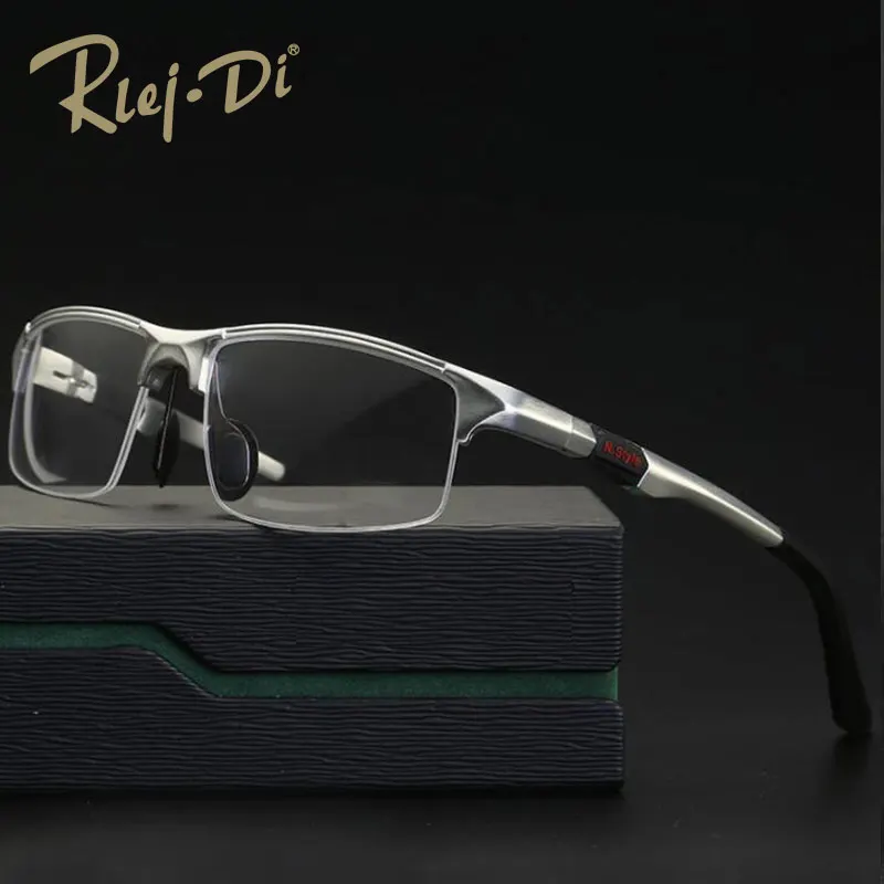 Top Brand Prescription Men Glasses Frame Aluminium Magnesium Alloy