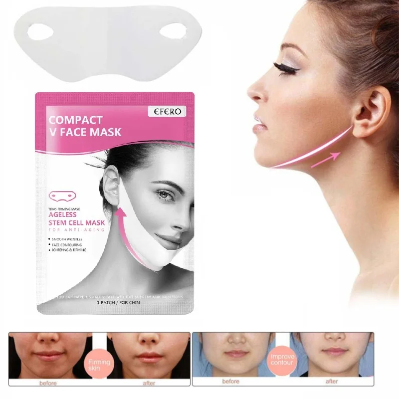 

EFERO Miracle V Shape Lifting Face Mask Face Slim Chin Check Lift Peel-off Mask Facial Neck Masks Face Slimming Skin Care TSLM1