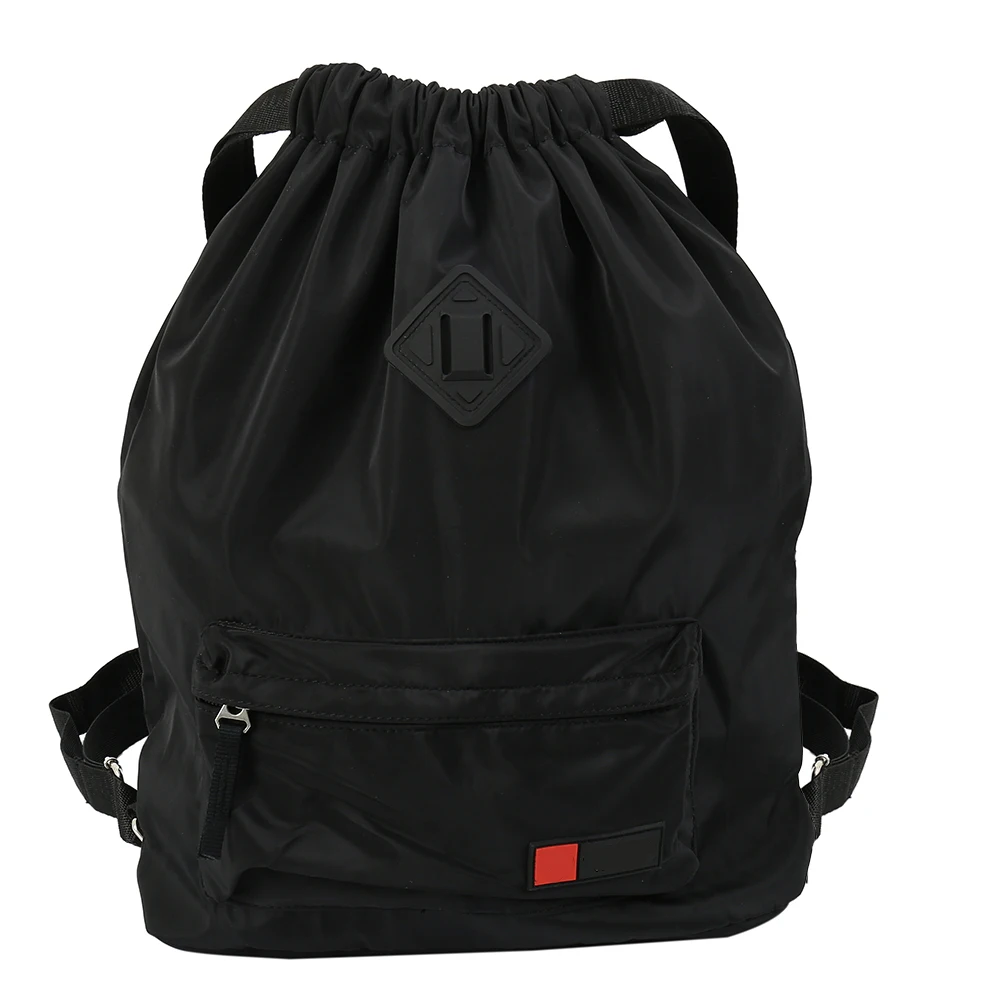 

Gym Sport Fitness Bag Foldable Backpack Waterproof Zipper Drawstring Shopping Pocket Hiking Camping Pouch Beach Swimming Bag