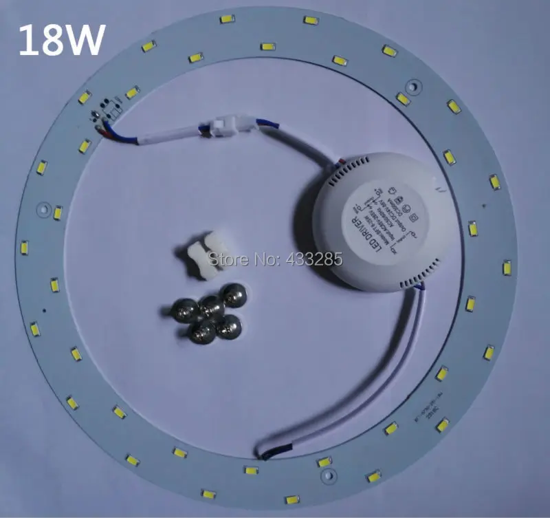 

18W LED PANEL Circle Light AC85v-265V SMD 5730 LED Round Ceiling board the circular lamp board for Dining room