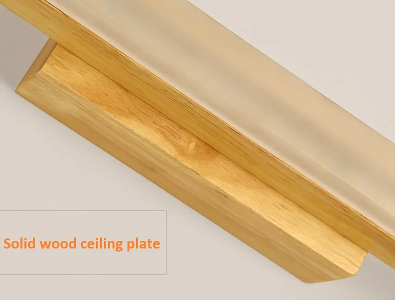 Creative Solid Wood Mirror Headlights Simple Chinese Living Room Wall Lamp (10)