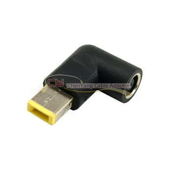 

10pcs/DC 7.9*5.4mm DC Jack to Rectangle Port Charger Power Adapter 90 Degree Angled For Lenovo ThinkPad X1 Carbon Laptop