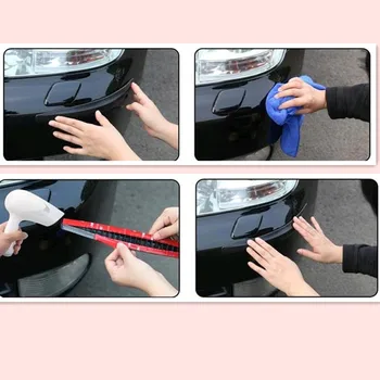 

CAR Bumper Anti-collision Strip Sticker FOR Ford Focus 2 3 Fiesta Mondeo Kuga Citroen C4 C5 C3 Skoda Octavia 2 A7 A5 Accessories