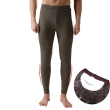 2016 neue Winter Dicke Warme Männer Thermische Enge Unterwäsche männer baumwolle Lange Hosen Plus Größe Polyester Super Weiche Unterwäsche Für männer