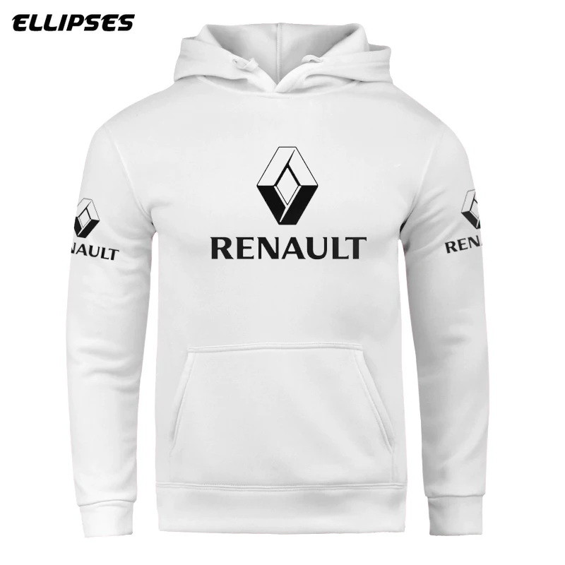 Толстовки с логотипом Renault модная спортивная одежда принтом толстовки для мужчин