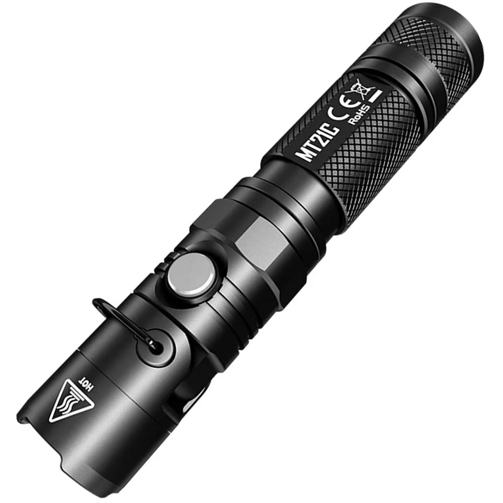 NITECORE MT21C 1000LMs Многофункциональный 90 градусов Регулируемый фонарик Портативный литой под давлением факел без батареи 18650