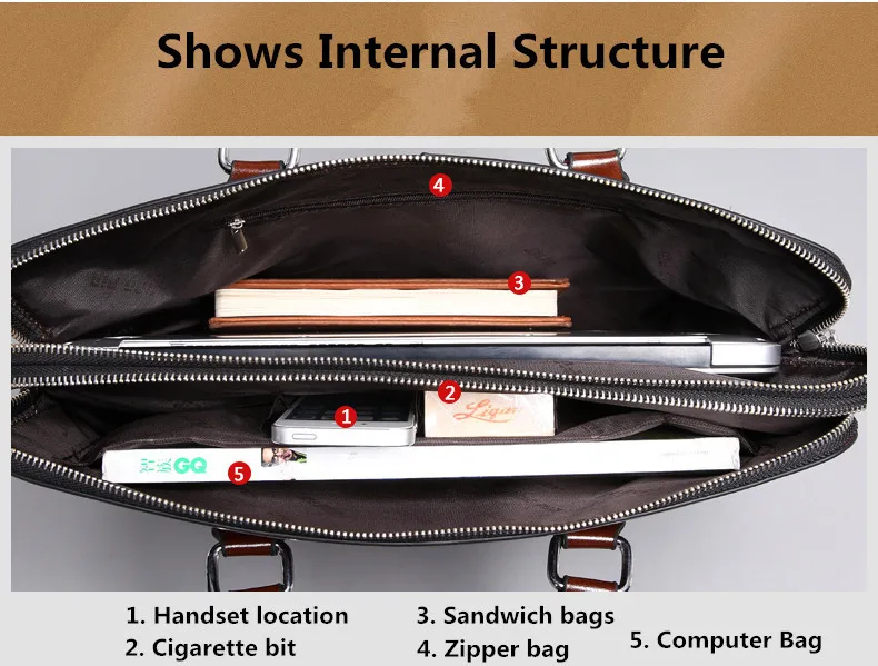 Мужской кожаный портфель, коричневая деловая сумка для ноутбука, мужская сумка через плечо, мужская сумка-мессенджер, дорожные сумки, повседневная Офисная Рабочая сумка