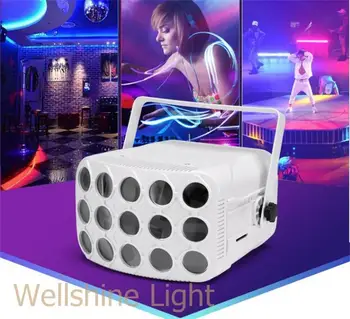 

Free Shipping LED Effect Disco Derby Light 7 Colors dj Lighting dmx512