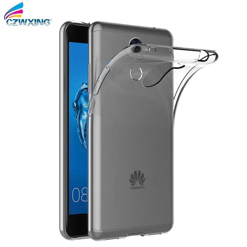 For Huawei Y7 Prime Case 5.5 Silicone Transparent TPU Phone 2017 Y7prime TRT-L21 TRT-L53 Back Cover | Мобильные телефоны и