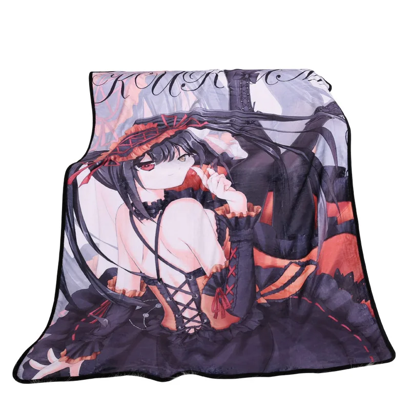 Одеяло Dakimakura Kurumi Tokisak с аниме свиданием банное полотенце для сна путешествий дома