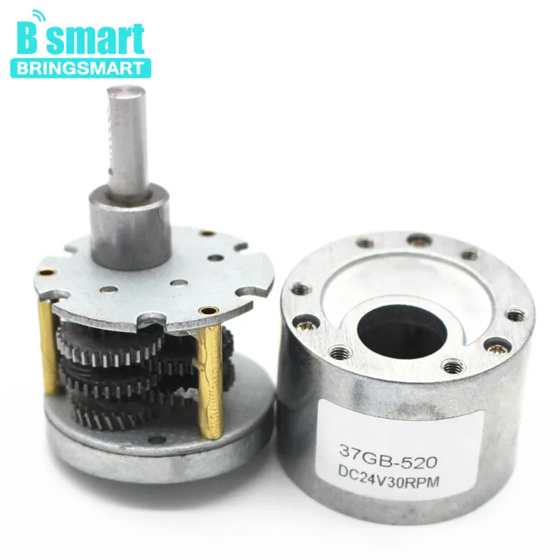 Wholesale-37GB-Metal-Gearbox-Reverse-Gearbox-For-Gear-Motor-D-Shaft-Diameter-5-5mm-Round-Shaft