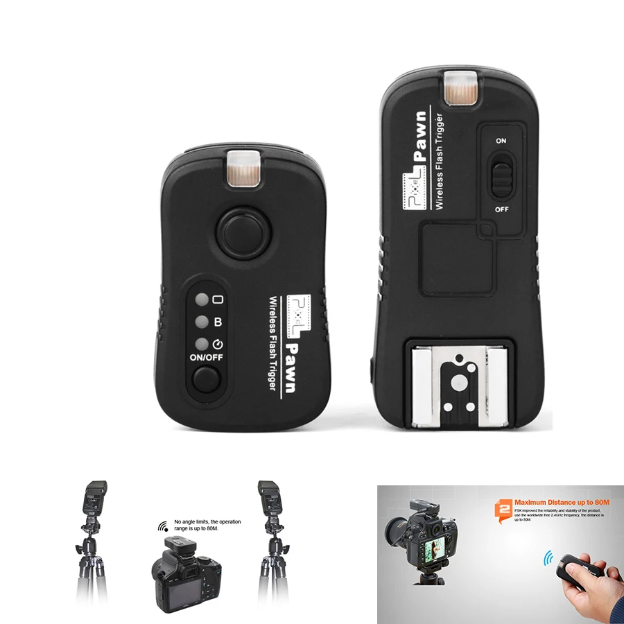 Беспроводная вспышка Speedlite и TF 362 для Nikon d3100 d7100 d90 d5300 d7200 DRSL PIXEL X800N Standard TTL Radio GN60|pixel