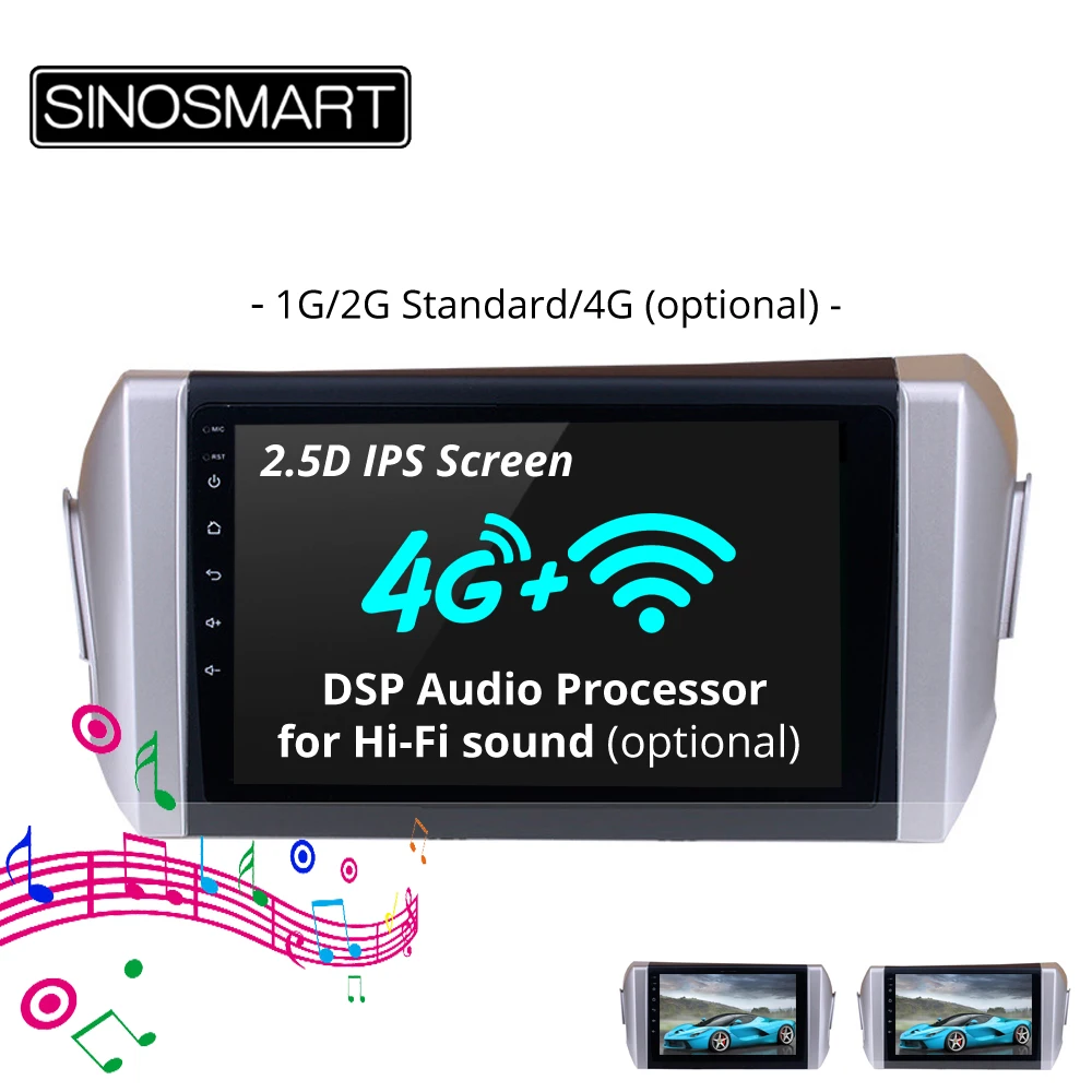 Sale SINOSMART 2.5D IPS Screen 2 Din Car Radio GPS Navigation Player for Toyota Innova left/right hand driving Android7.1/ 8.1 0 Sale SINOSMART 2.5D IPS Screen 2 Din Car Radio GPS Navigation Player for Toyota Innova left/right hand driving Android7.1/ 8.1 0