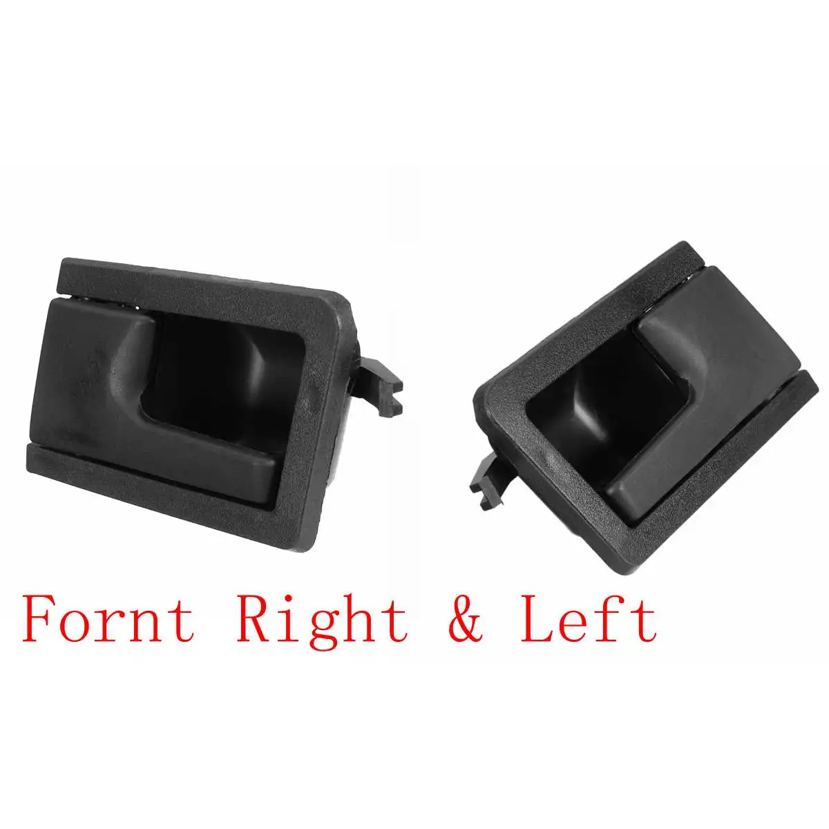 

Front Right Front Left Passenger Side Inner Interior Door Handle Black For VW T4 1990-2002