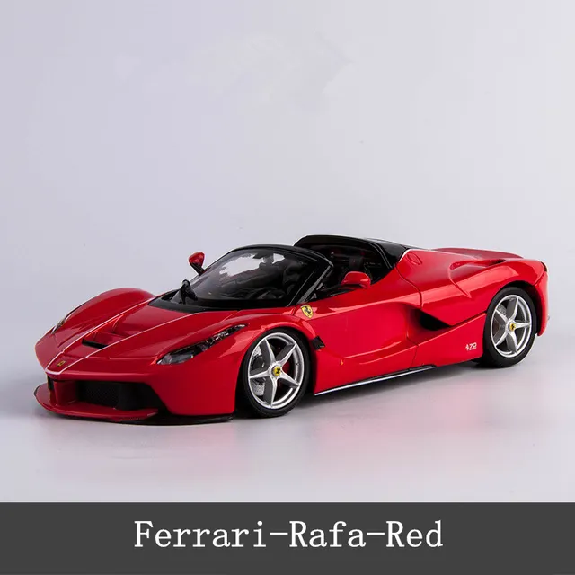 Bburago 1:24 Ferrari F430 collection manufacturer authorized simulation alloy car model crafts decoration collection toy tools LAFerrari