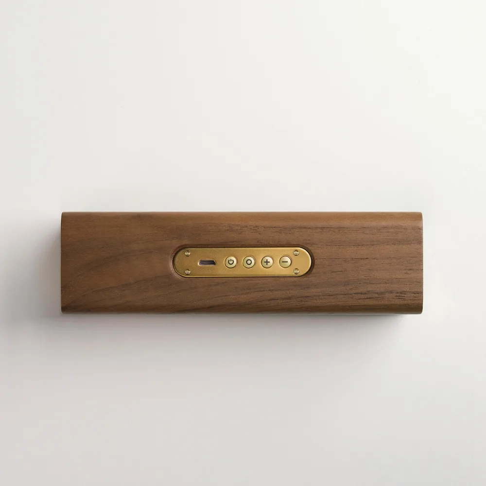 Оригинальный bluetooth динамик xiaomi mijia copper woodism двухканальный умный дом с дизайном