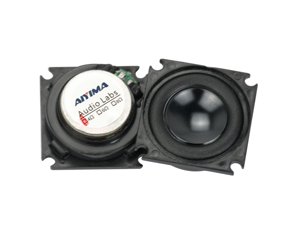 AIYIMA 2 шт. 1,25 дюймов Полнодиапазонный динамик 4 Ом 3 Вт Неодимовый магнитный аудио мини-динамик для Bluetooth аудио DIY