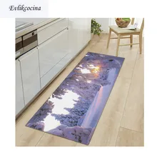 Пейзаж со снегом коврик для гостиной Нескользящий Впитывающий Коврик для ванны коврик для гостиной спальни Пол Ковровое покрытие Infantil