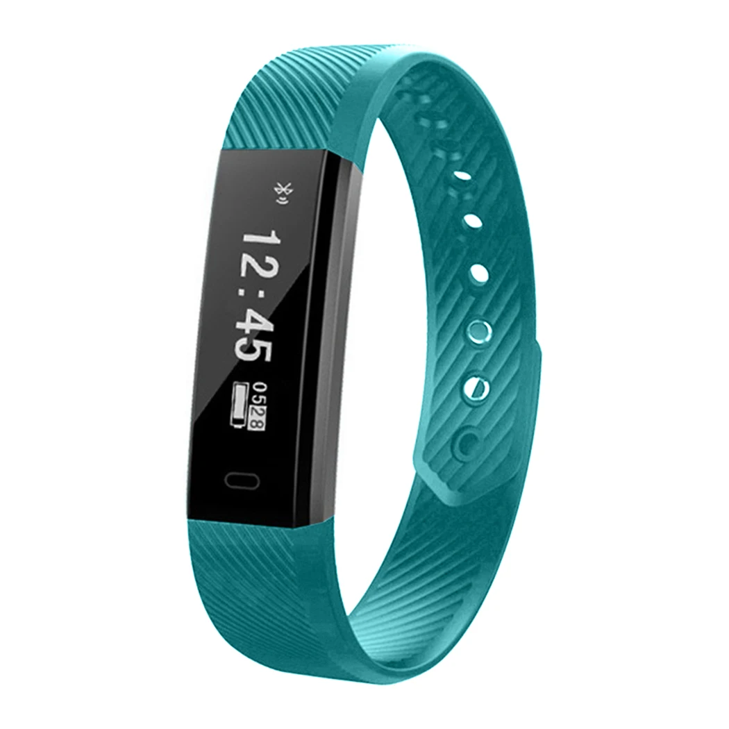 ID115HR плюс Bluetooth Smart Браслет монитор сердечного ритма Фитнес трекер для xiaomi iphone