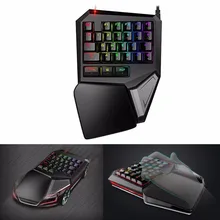 T9 PLUS мини клавиатура Механическая игровая профессиональная Клавиатура эргономичный геймпад с RGB подсветкой для ноутбука ПК для игр