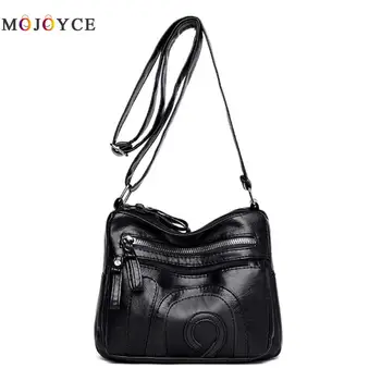 

Luxury Handbags Women Bags Designer Fashion Ladies Hit Color Elegant Women PU Leather Messenger Bag