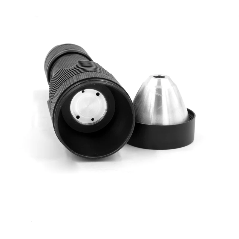 Черная основа вспышки Manta Ray C8.2 с отверстием 7 мм или 10 мм|flashlight host|flashlight flashlightc8 host |