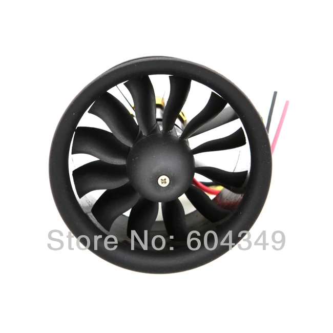 Change Sun 64mm Ducted Fan 12 Blades with EDF 4s motor kv2500 all set | Игрушки и хобби