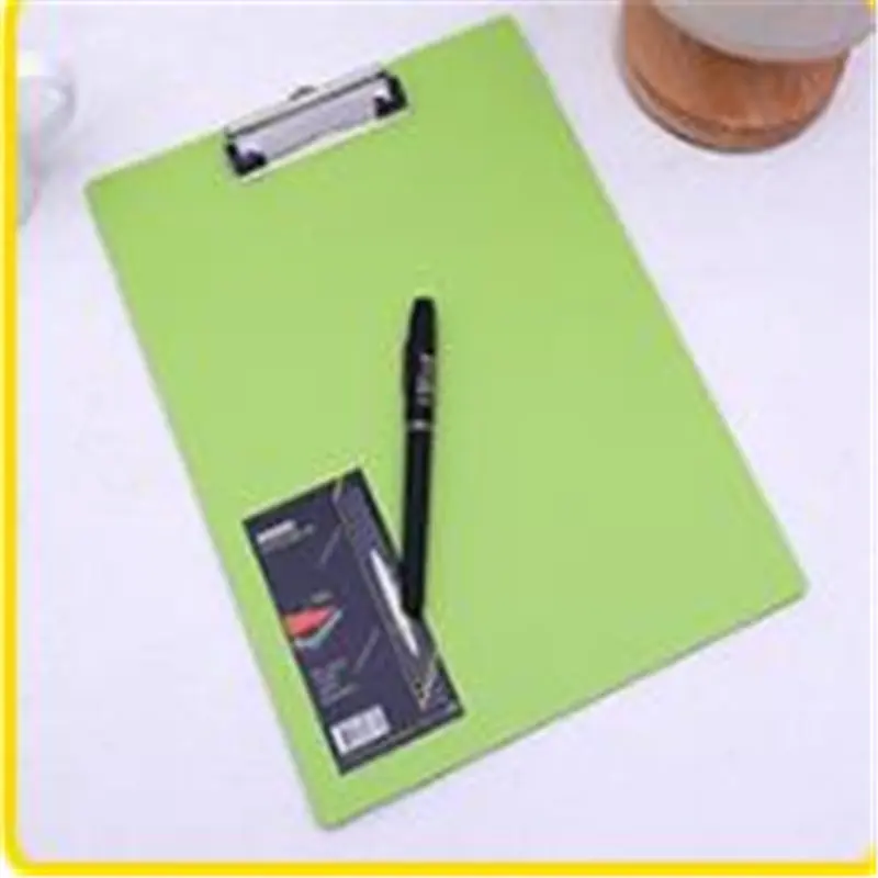 Coloffice креативная многофункциональная папка для файлов WordPad планшет с зажимом наполнение продукция папка для документов школьный офис 1 шт - Цвет: green