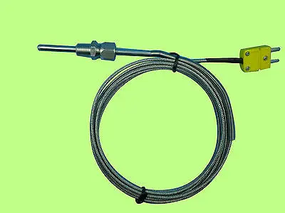 

K type EGT Thermocouple Temp Sensors w 1/8 NPT Compression Fittings-Special!!