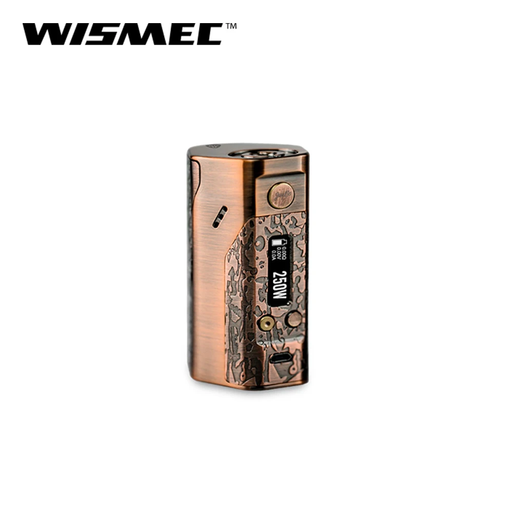 Оригинал Wismec Reuleaux Evolv DNA250 (ограниченная версия) бокс мод с 3 шт. аккумуляторов 18650