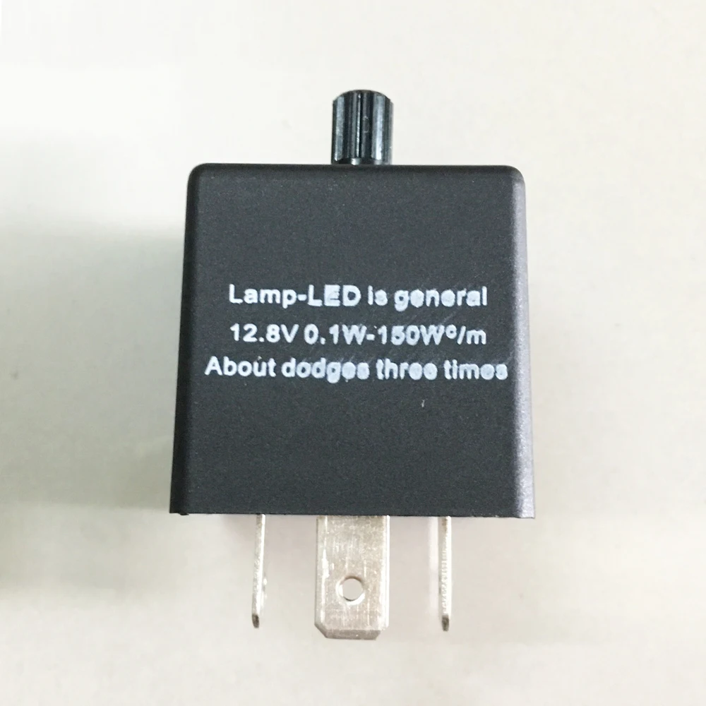 12V 3-Pin 0.02A to 20A 3Pin CF13 CF14 JL-02 Electronic LED Adjustable Flasher Relay For Motorbike Motorcycle Turn Signal Light (5)