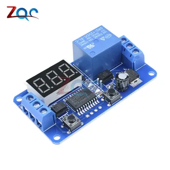 

WS16 DC 12V LED Digital Display Time Delay Relay Trigger Cycle Delay Timer Control Switch Module PLC Home Automation