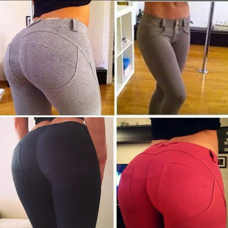 

Europe and the United States sexy slim slimming hips tight pants pants ladies leggings