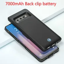 Портативное зарядное устройство чехол для samsung Galaxy S10 S10 Lite 7000 мАч задняя крышка Быстрая зарядка для S10 plus чехол для телефона с зарядкой
