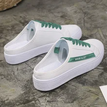 Mlcriyg/Новинка года; сезон весна; женские тапочки; парусиновая обувь; женские кроссовки на плоской подошве; удобные лоферы для вождения; повседневная обувь со шнуровкой