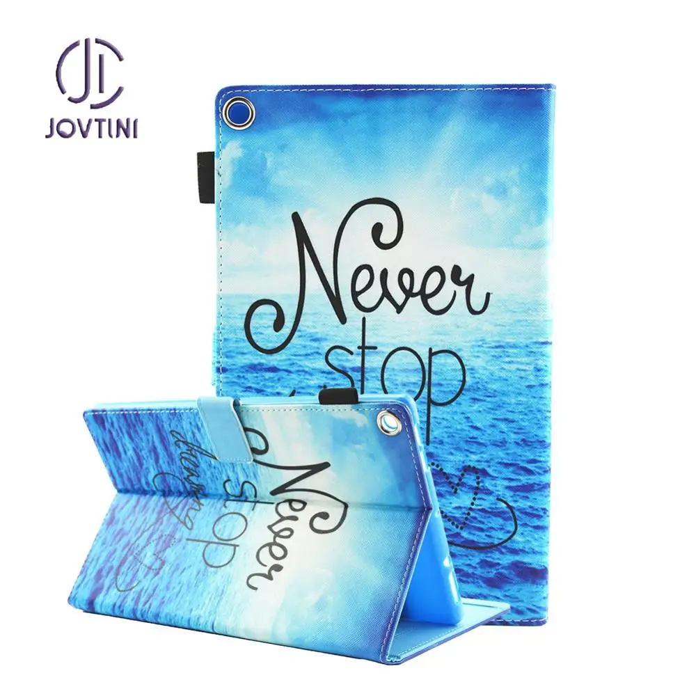 Case For Amazon Kindle Fire HD10 HD 10 2017 Painted pattern Flip Stand Hybrid Tablet Cover | Компьютеры и офис