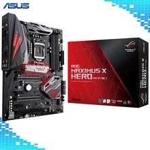 ASUS ROG Maximus X Hero (Wifi-AC) LGA1151 DDR4 DP HDMI M.2 Z370 ATX Gaming Motherboard with onboard 802.11ac WIFI