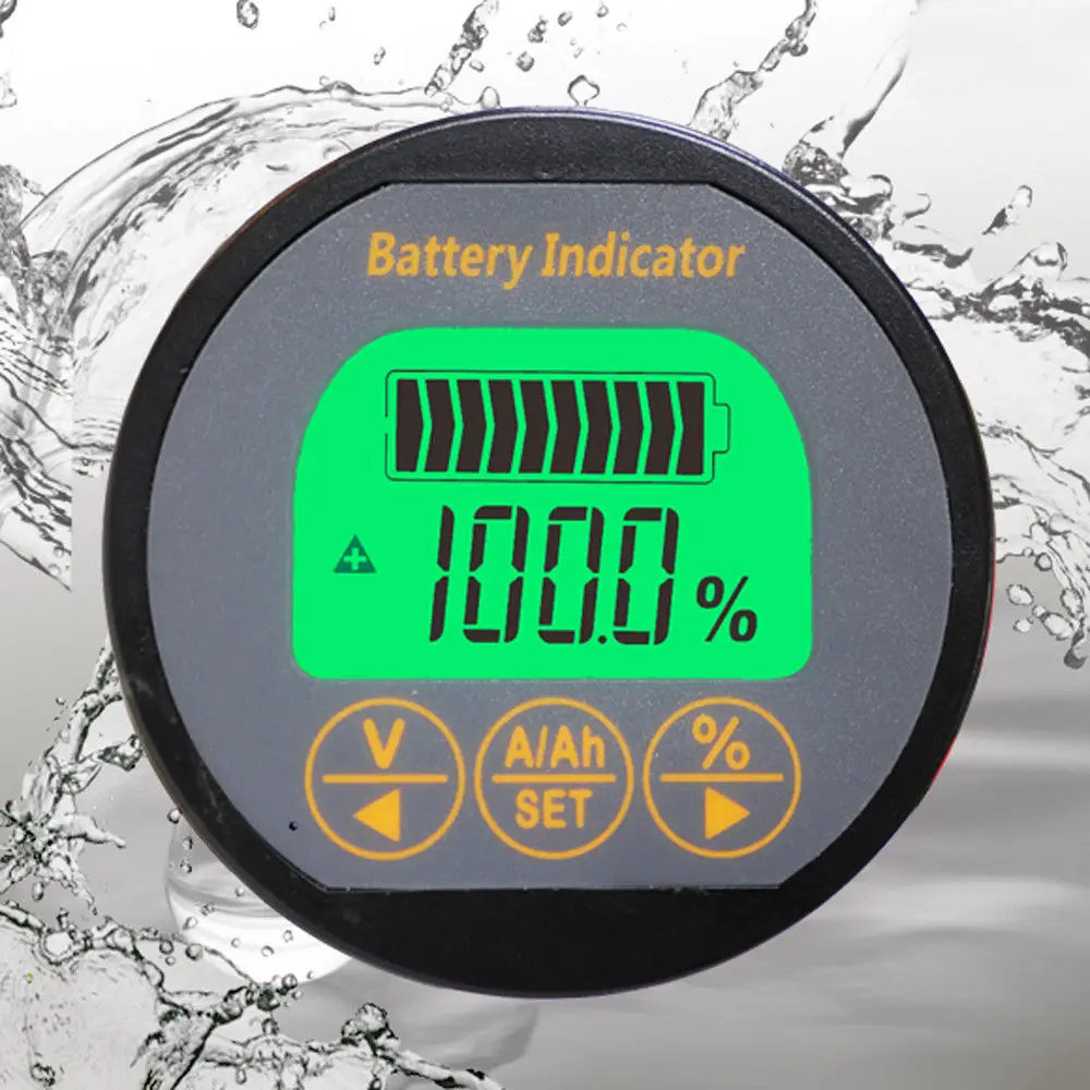 

Battery Monitor detector 80V 50A/100A/300A Capacity Tester lithium lead-acid 12V 24V car