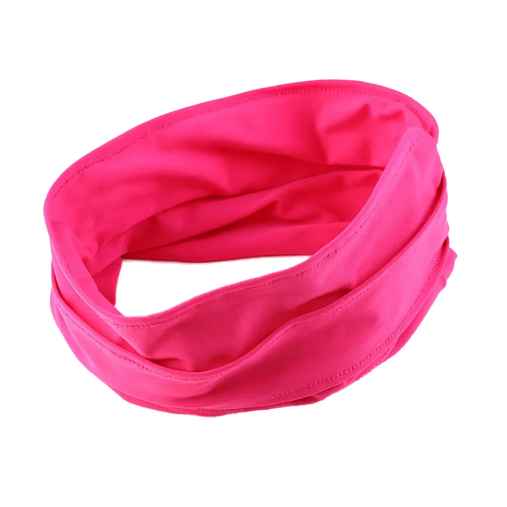 Women Wide Nonslip Headbands Stretch Hairband Elastic Headwrap Yoga