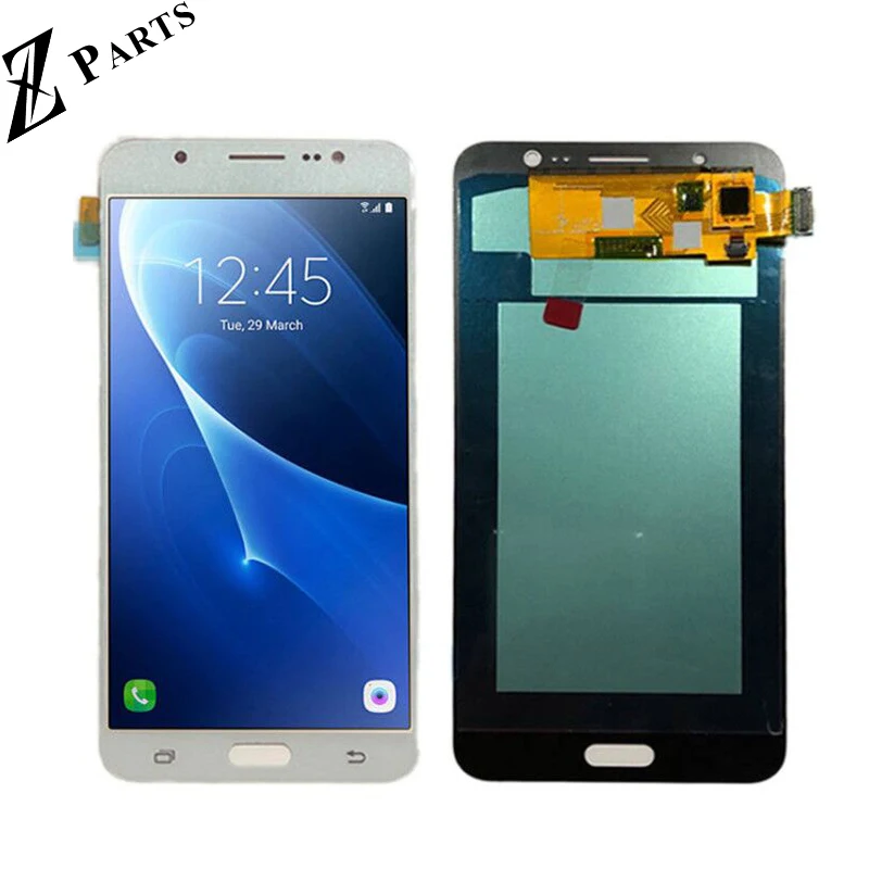 Super Amoled для Samsung Galaxy J7108 J7109 J7 2016 ЖК-дисплей + сенсорный экран дигитайзер в сборе