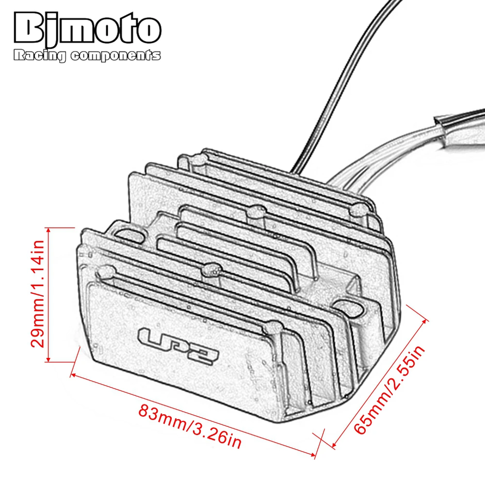 Выпрямитель регулятора мотоцикла BJMOTO 32800 87J00 87J10 для Suzuki DF40 DF50 QHS/L TS/L 1999 2000 2001 2002 2003