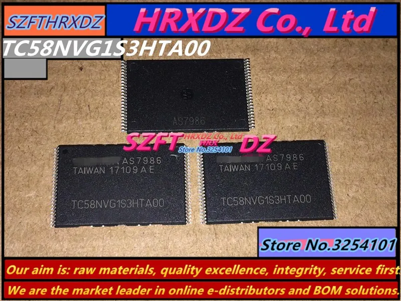 SZFTHRXDZ 100% Новый оригинальный 2 шт. 5 10 TC58NVG1S3HTA00 TSOP48 TC58NVG1S3HTAOO | Обустройство дома